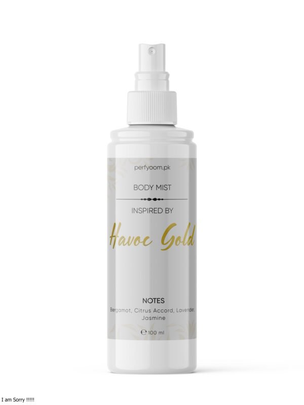 Havoc Gold – Body Mist 100ML